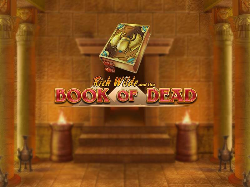 Book of Dead - Egyptian themed slot game at 333bet casino